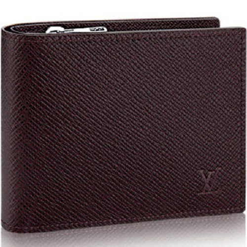 Louis Vuitton Amerigo Wallet In Acajou