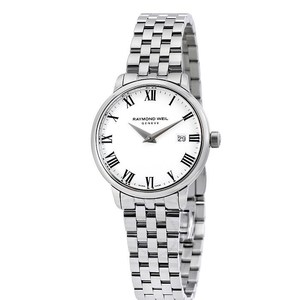 Raymond Weil Toccata White Dial Stainless Steel Ladies Watch RW-5988-ST-00300 5988-ST-00300