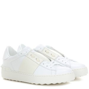 [해외] 정품 발렌티노 VALENTINO Open leather sneakers White/bianco - 피오리토