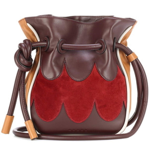 MARNI Leather and suede bucket bag P00270439