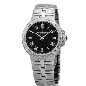 Raymond Weil Parsifal Black Dial Mens Watch 5580-ST-00208